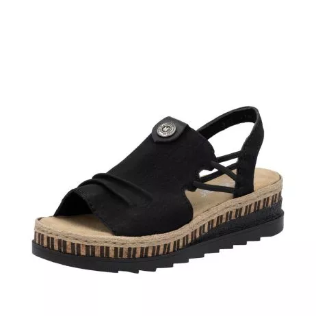 Sandały RIEKER V7972-00 black