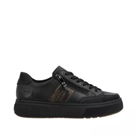 Półbuty RIEKER M7711-00 black