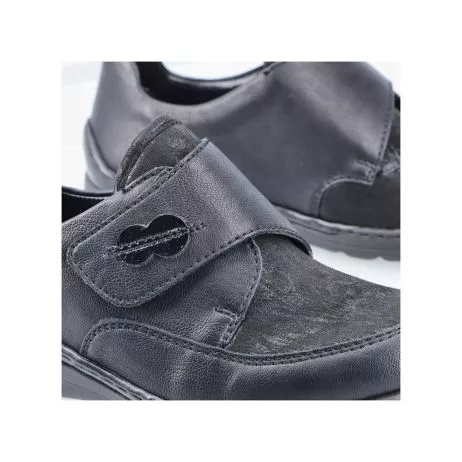 Półbuty RIEKER 48954-00 black