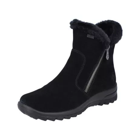 Botki RIEKER L7162-00 black