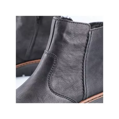 Botki RIEKER X9165-00 black