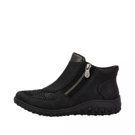 Botki RIEKER 59558-00 black