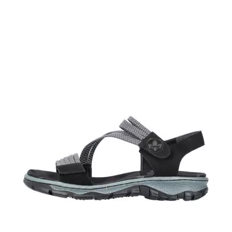 Sandały RIEKER 68871-00 black
