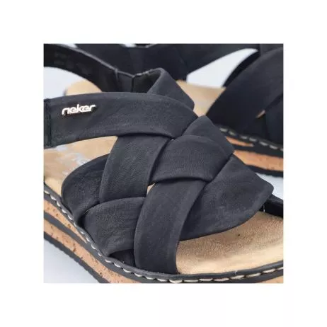 Sandały RIEKER 62908-00 black