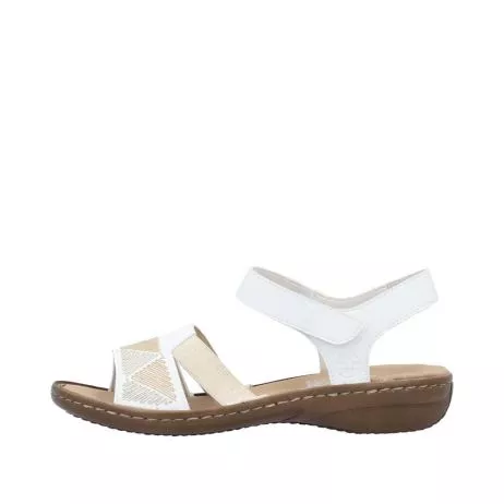 Sandały RIEKER 608C4-80 white