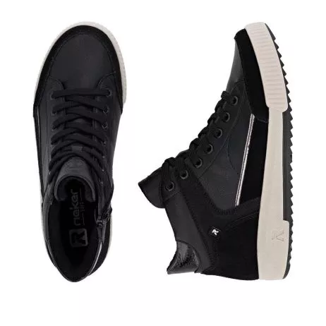 Trzewiki RIEKER W0171-00 black