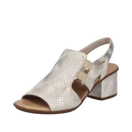 Sandały RIEKER 64665-60 beige