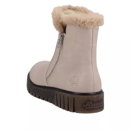 Botki RIEKER Y3481-60 beige