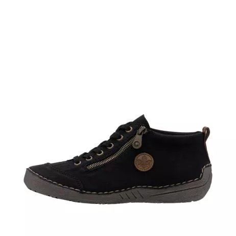 Półbuty RIEKER 52514-00 black