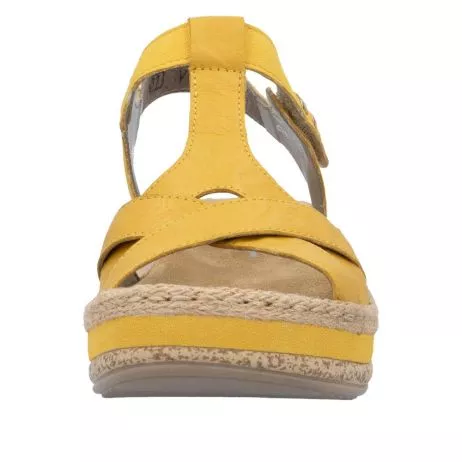 Sandały RIEKER V0919-68 yellow