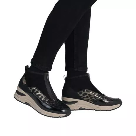 Botki RIEKER N9362-00 black