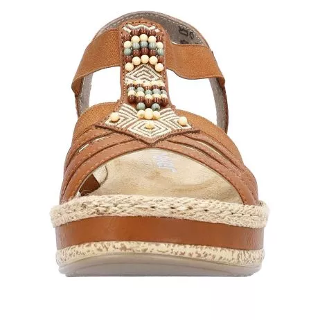 Sandały RIEKER V0921-24 brown