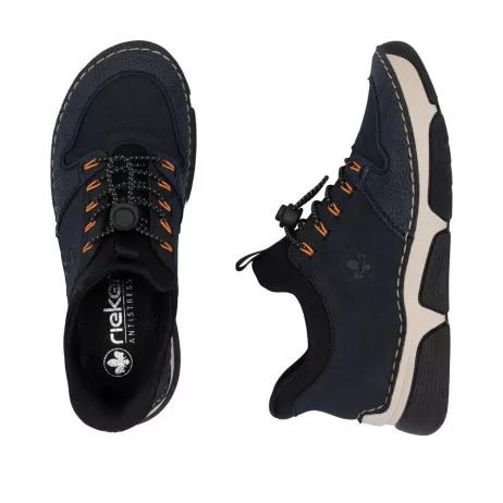 Półbuty RIEKER 45963-14 blue