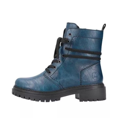 Trzewiki RIEKER 72675-12 blue