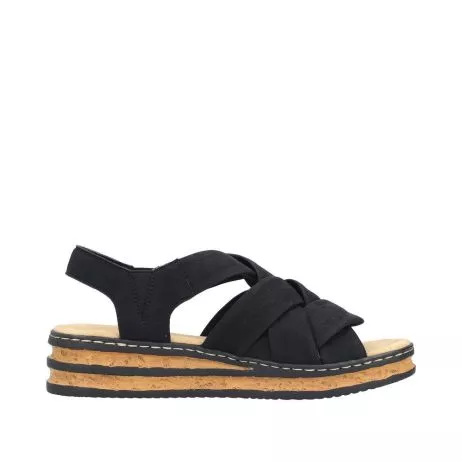 Sandały RIEKER 62908-00 black