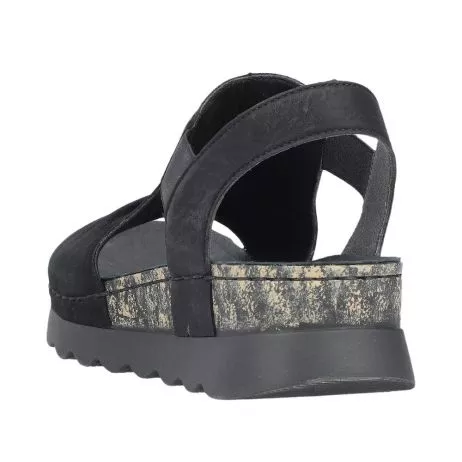 Sandały RIEKER 64463-01 black