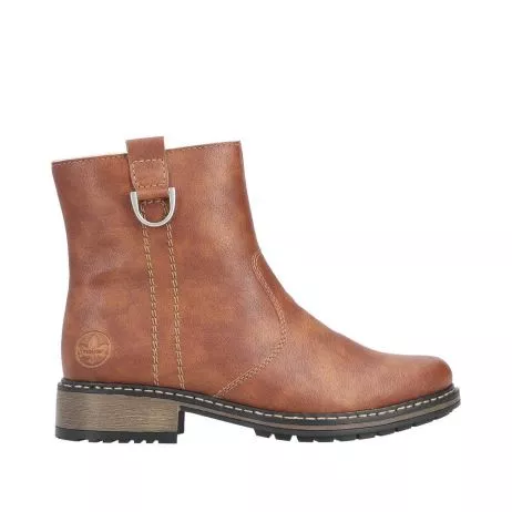 Botki RIEKER Z6871-24 brown