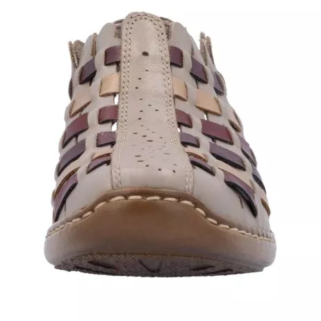 Sandały RIEKER 413V8-64 beige