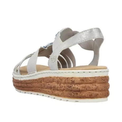 Sandały RIEKER 62771-40 grey