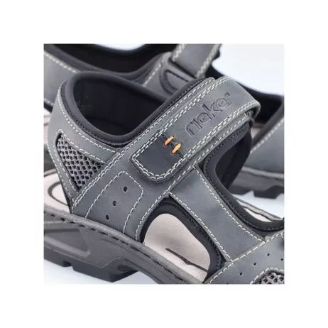 Sandały RIEKER 26156-47 grey